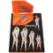 Dynamic Tools 7 Piece Locking Pliers & Hex Key Set With Foam Tool Organizer D096001-FT9T - alternate 1